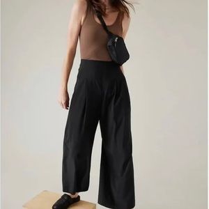 Athleta Brooklyn Wide Leg Crop Pant 12